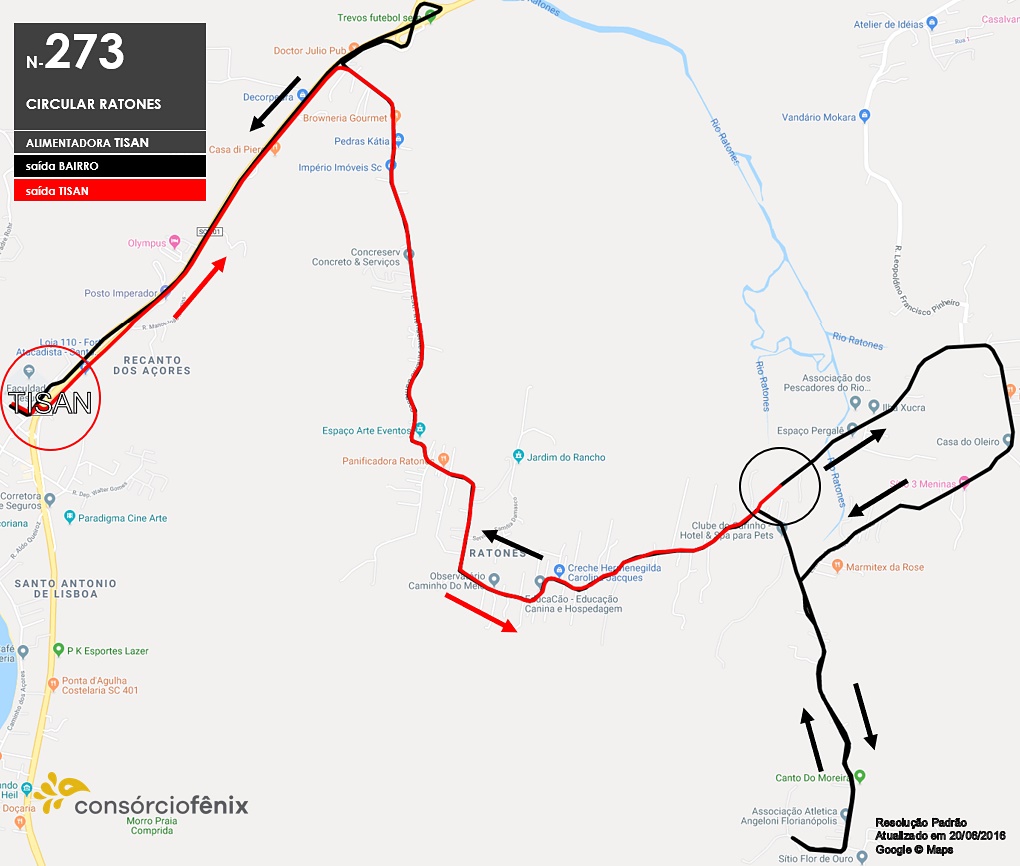 Horario de Onibus Circular Ratones